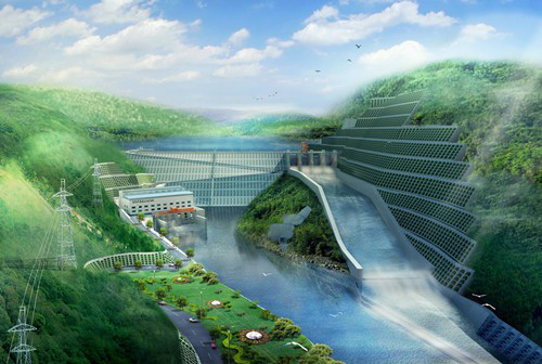 临江老挝南塔河1号水电站项目